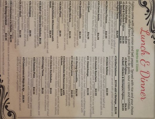 Menu photo 6 Patzcuaro Cafe Hurst, TX Menu photo 6 Patzcuaro Cafe Hurst, TX