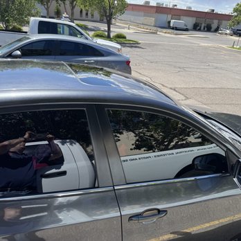 Exclusive Auto Tint - passenger window - Car Window Tinting Near Me - Albuquerque, New Mexico