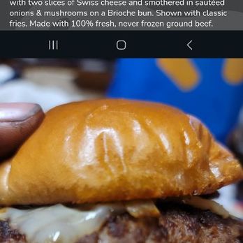 Applebee's Grill + Bar - Advertised burger vs. What you actually get. Not even close! - American Near Me - Vancouver, Washington