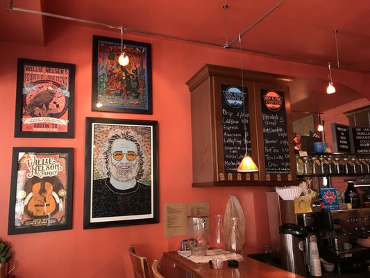 Between the Covers Bookstore and Bruno Cafe by null
