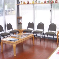 Above & Beyond Auto Repair - Comfortable waiting area, kids toys and table, Wi Fi internet access, phones and coffee. Shuttle service available if needed.