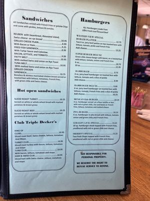 Menu photo 2 Western View Diner & Steakhouse Albuquerque, NM Menu photo 2 Western View Diner & Steakhouse Albuquerque, NM