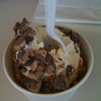 Sweet Connections - Fro yo with Heath and pb cups. - Ice Cream & Frozen Yogurt Near Me - San Bruno, California Sweet Connections - Fro yo with Heath and pb cups. - Ice Cream & Frozen Yogurt Near Me - San Bruno, California