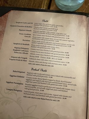 Menu photo 2 Mangia Mangia Italian Grill Hershey, PA Menu photo 2 Mangia Mangia Italian Grill Hershey, PA