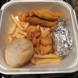 St Louis King of France - Lenten fish fry combo plate ($10) was a little sparse.