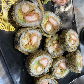 Summer Wood Cafe - Double Dragon Tempura Roll - no cream cheese - Sushi Bars Near Me - Sunrise, Florida Summer Wood Cafe - Double Dragon Tempura Roll - no cream cheese - Sushi Bars Near Me - Sunrise, Florida