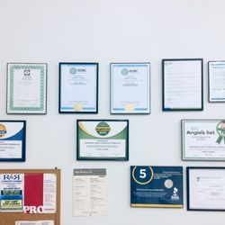 Professional Carpet & Upholstery Cleaners - Office Awards and Certifications