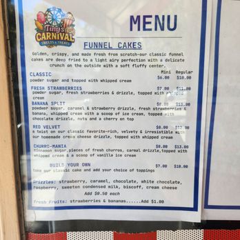 Tiny's Carnival - Menu pt 1 - Chicken Wings Near Me - San Jose, California