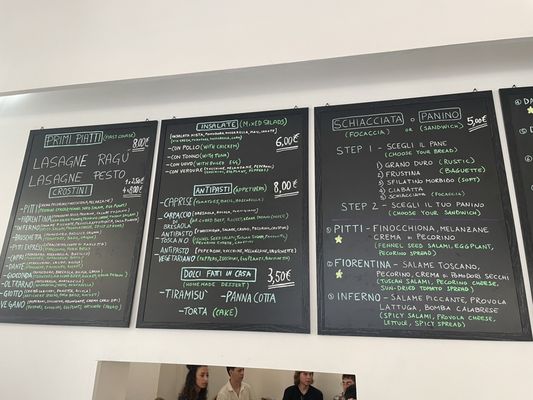 Menu photo 1 Pitti Express Florence, FI