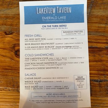 LakeView Grill & Tavern - Menu - Sports Bars Near Me - Matthews, North Carolina