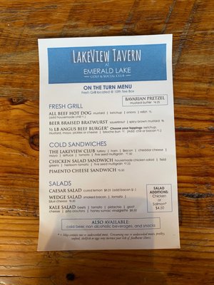 Menu photo 1 LakeView Grill & Tavern Matthews, NC Menu photo 1 LakeView Grill & Tavern Matthews, NC
