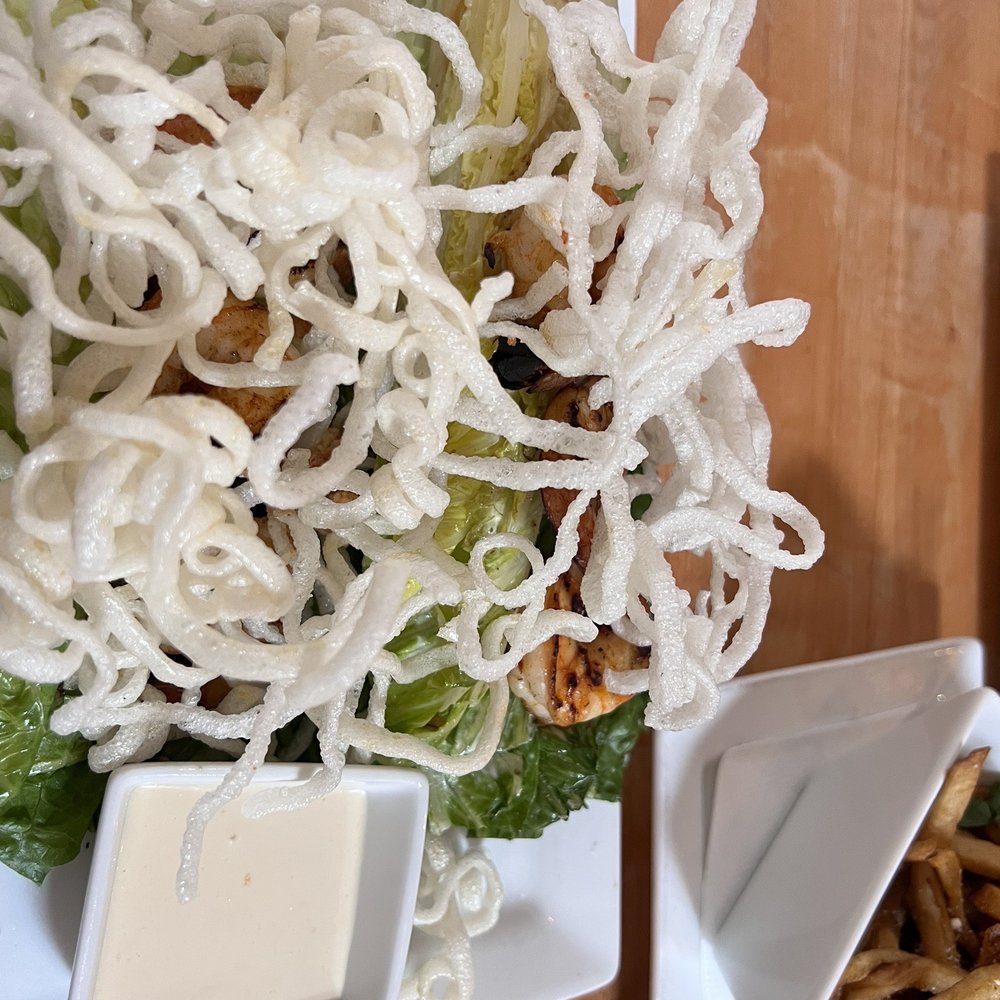 Scratch Kitchen & Taproom - Caesar salad with grilled shrimp - Bars Near Me - Apex, North Carolina Scratch Kitchen & Taproom - Caesar salad with grilled shrimp - Bars Near Me - Apex, North Carolina