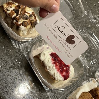 Luv’em Leches - Carrot Cake  White Chocolate Tres Leches  Caramel Tres Leches - Bakeries Near Me - Houston, Texas