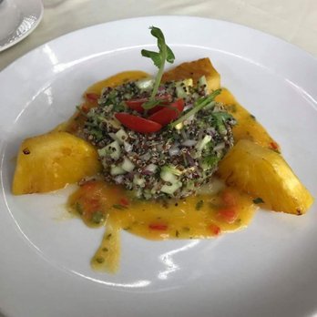 River Café - Quinoa with grilled pineapple. Get this! One of the best things I ate in Vallarta. - Mexican Near Me - Puerto Vallarta, JAL River Café - Quinoa with grilled pineapple. Get this! One of the best things I ate in Vallarta. - Mexican Near Me - Puerto Vallarta, JAL