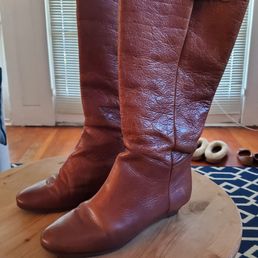 Leather boots (after)