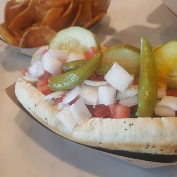 The Stand - American Classics Redefined - Hot dog: - Burgers Near Me - Northridge, California