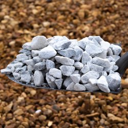 Earth Source - White Marble Gravel - great looking gravel for every occasion