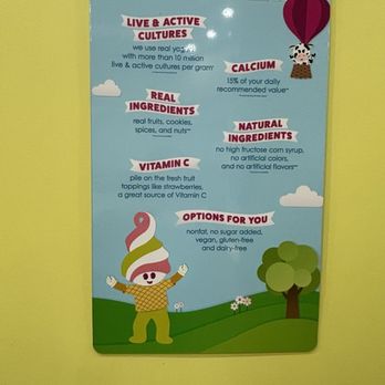 Menchie's Frozen Yogurt - Menchie Ingredients - Ice Cream & Frozen Yogurt Near Me - Spring, Texas Menchie's Frozen Yogurt - Menchie Ingredients - Ice Cream & Frozen Yogurt Near Me - Spring, Texas
