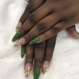 The nails I walked in with...two weeks old The nails I walked in with...two weeks old