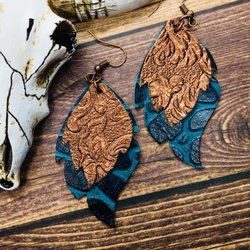 The Burlap Boutique - We offer a variety of leather earrings