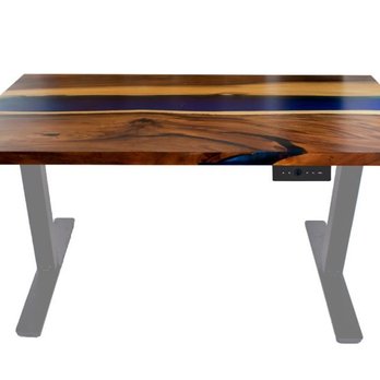Anthrodesk - Solid River op 48"x30" with Dual Motor Programmable Electric Standing Desk - Office Equipment Near Me - Etobicoke, Ontario Anthrodesk - Solid River op 48"x30" with Dual Motor Programmable Electric Standing Desk - Office Equipment Near Me - Etobicoke, Ontario