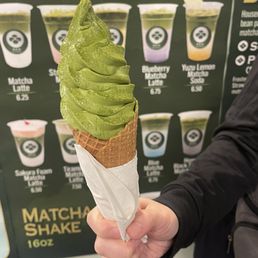 Matcha Soft Serve
