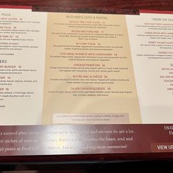 Bistro 210 - Menu