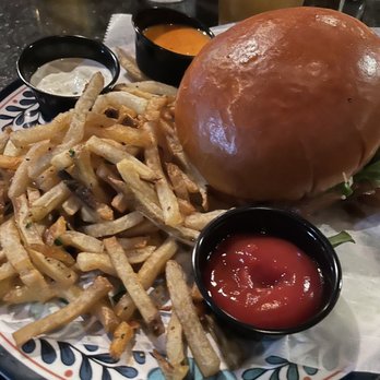 Backspace Bar & Kitchen - Burger had great flavor and the homemade ranch is AWESOME!!! - Bars Near Me - New Orleans, Louisiana Backspace Bar & Kitchen - Burger had great flavor and the homemade ranch is AWESOME!!! - Bars Near Me - New Orleans, Louisiana