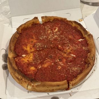 Giordano's - Deep Dish Stuffed - Pepperoni and Americana - Deep Dish - Pizza Near Me - Indianapolis, Indiana