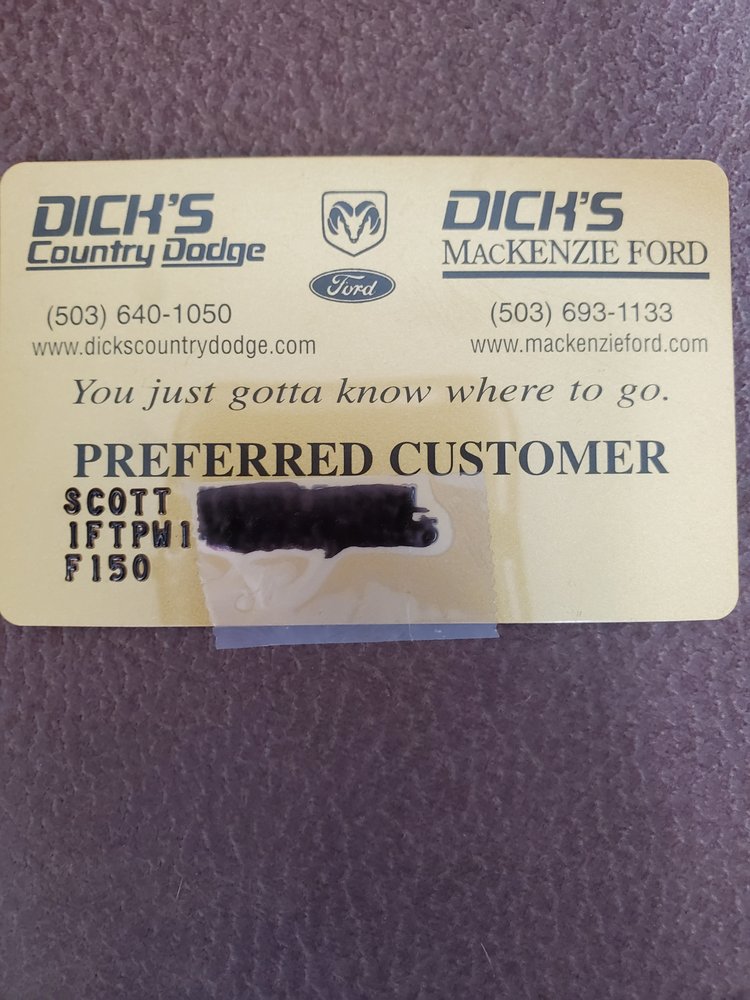 DICK’S MACKENZIE FORD CLOSED 15 Photos & 122 Reviews 4151 SE