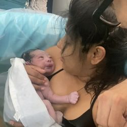 CC la Doula - 1st baby. Moment captured my CC