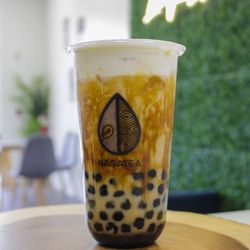 Naga Tea Tampa - Brown Sugar Milk Tea with Boba