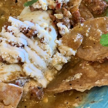 Atticus Cafe - Chilaquiles with chorizo - Breakfast & Brunch Near Me - Anaheim, California Atticus Cafe - Chilaquiles with chorizo - Breakfast & Brunch Near Me - Anaheim, California