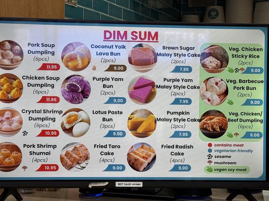 Menu photo 1 Mr Wu Dim Sum New York, NY