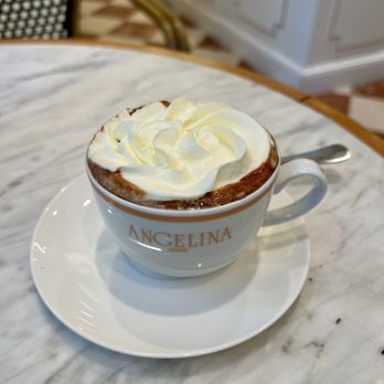 Angelina Paris - Signature Hot Chocolate - Patisserie/Cake Shop Near Me - New York, New York Angelina Paris - Signature Hot Chocolate - Patisserie/Cake Shop Near Me - New York, New York