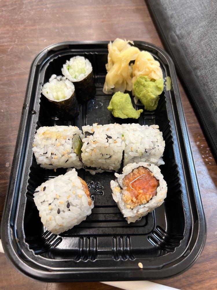 Food from Kawa Hibachi & Sushi