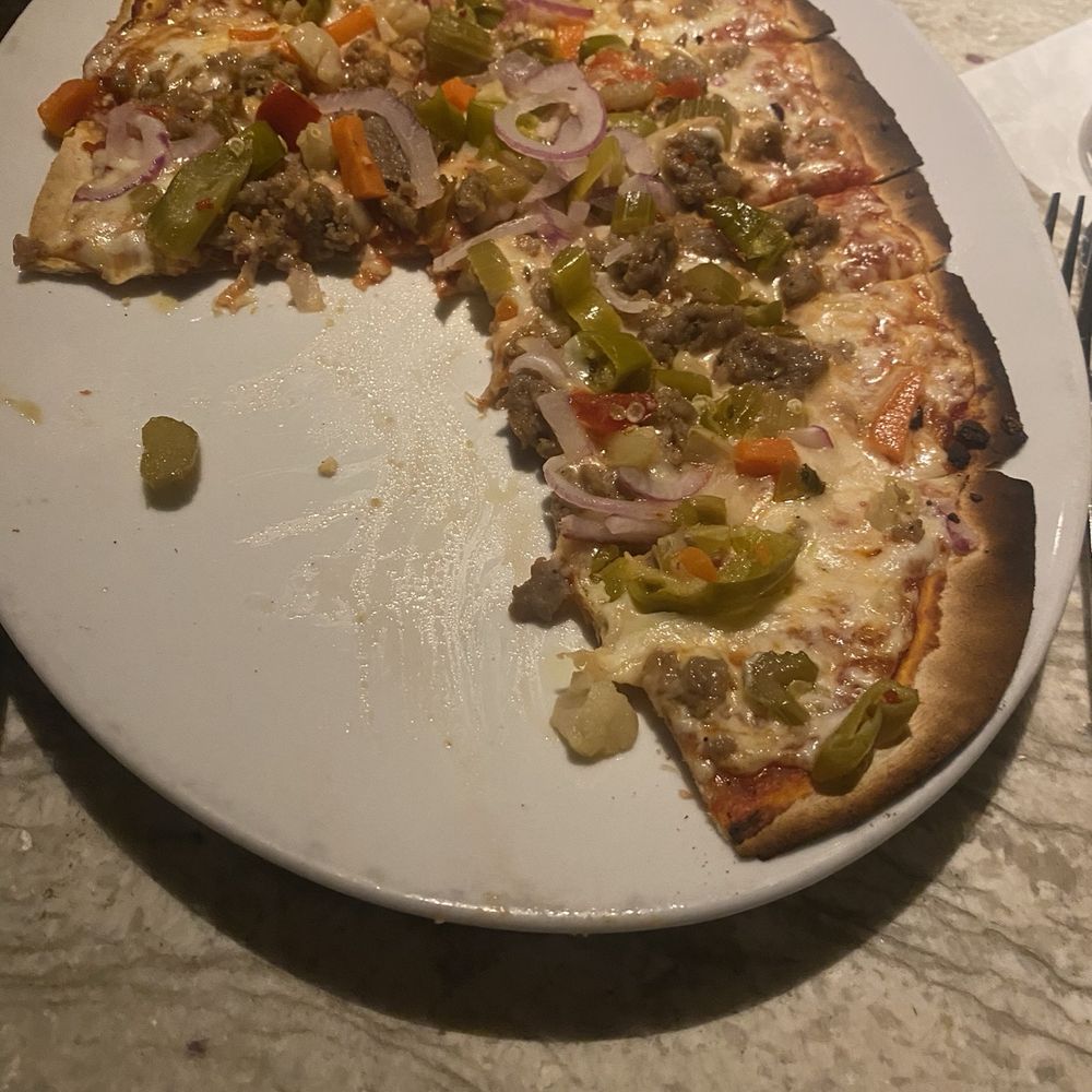 Hanny's - Spicy Pepper and Sausage Pizza - Lounges Near Me - Phoenix, Arizona