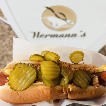 Hermann's - Rindswurst (everything) - Fast Food Near Me Hermann's - Rindswurst (everything) - Fast Food Near Me