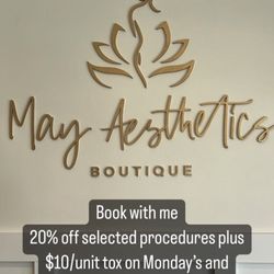 May Aesthetics - Specials with Brittany at May Aesthetics