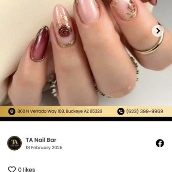 TA Nail Bar - fucked nails - Nail Salons Near Me - Buckeye, Arizona