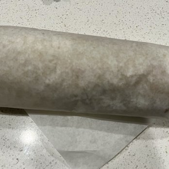 Taco Elegante - Carne Asada Burrito - They forgot the quac & the flare for $10.85! - Mexican Near Me - Gilbert, Arizona