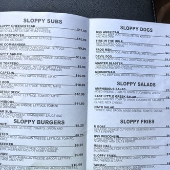 Sloppy Sailors - Menu - American Near Me - Norfolk, Virginia Sloppy Sailors - Menu - American Near Me - Norfolk, Virginia