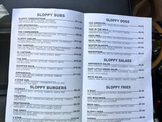 Menu photo 2 Sloppy Sailors Norfolk, VA Menu photo 2 Sloppy Sailors Norfolk, VA