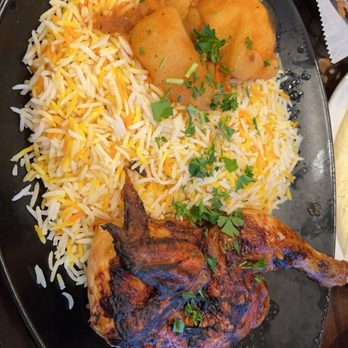 Sheeba Restaurant- Canton - Chicken haneeth with Mandi rice - Mediterranean Near Me - Canton, Michigan