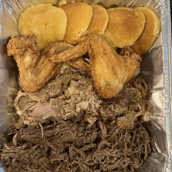 Hope Heroes Southern Kitchen - Heroes feast: braised beef, chicken, wings, pulled pork, and 6 Hope cakes - Southern Near Me - Fredericksburg, Virginia