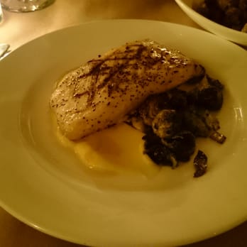 Le Zie - Grilled Swordfish with roasted olive oil brussel sprouts!!! (Topped with a hollandaise type of sauce) - Lounges Near Me - New York, New York Le Zie - Grilled Swordfish with roasted olive oil brussel sprouts!!! (Topped with a hollandaise type of sauce) - Lounges Near Me - New York, New York