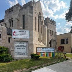 Drayton Avenue Cooperative Preschool - Front of First United Methodist Church where Drayton is located.