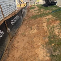 D R Horton - This is how my yard was left after they started building a house beside mine my yard was destroyed