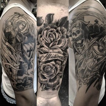 Proton Tattoo - Artist: Chris May, Proton Tattoo - Tattoo Near Me - DeKalb, Illinois Proton Tattoo - Artist: Chris May, Proton Tattoo - Tattoo Near Me - DeKalb, Illinois