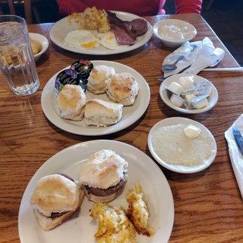 Cracker Barrel Old Country Store - Sunrise special, biscuits, meat sandwiches - American Near Me - O'Fallon, Missouri
